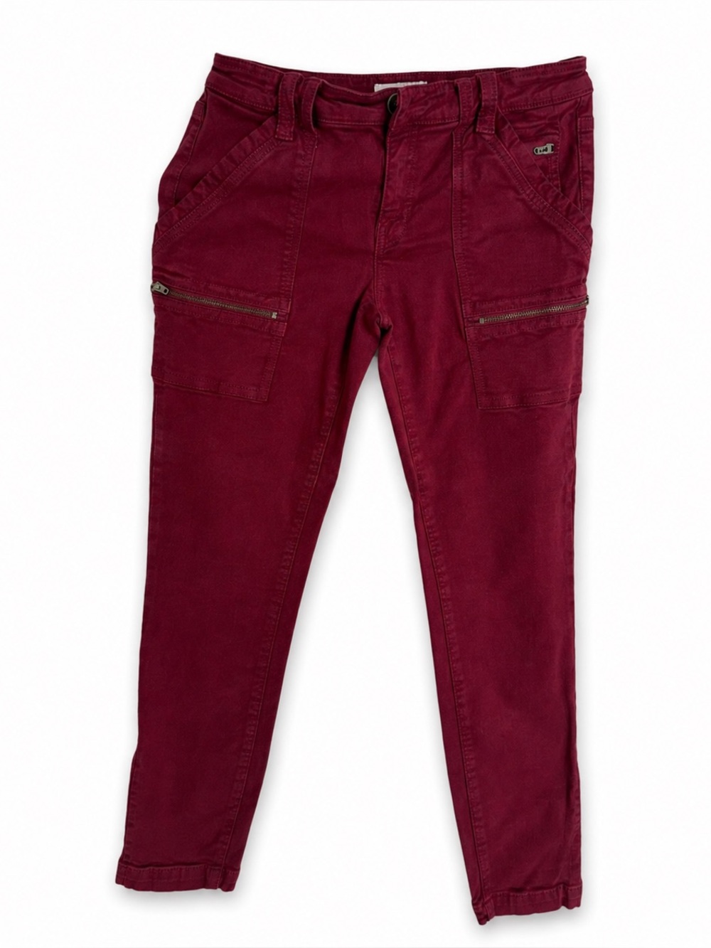 Joie Burgundy Ankle Jeans